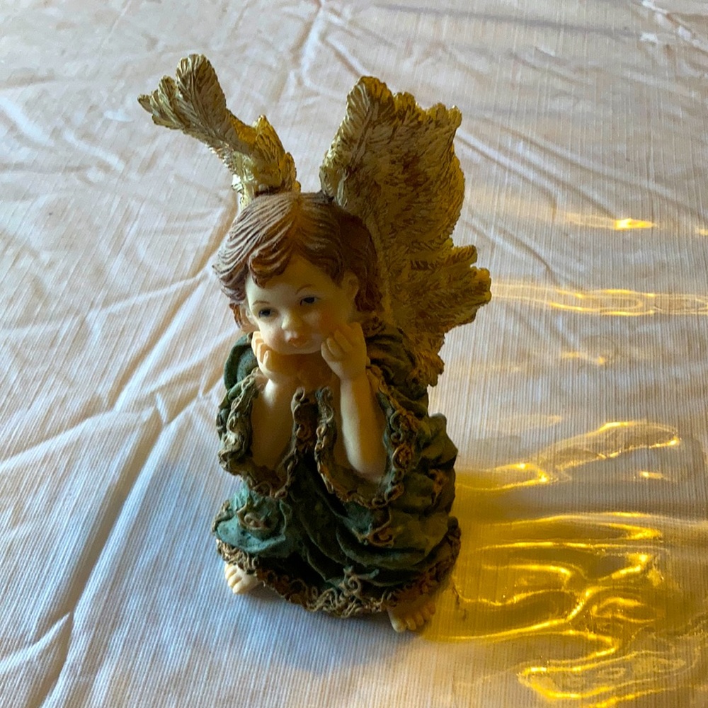 Cherub statue